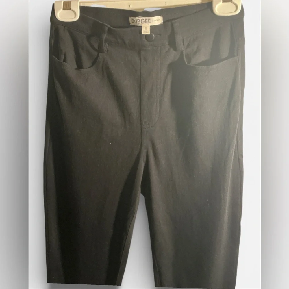 Dubgee By Whoopi Black Trousers - Picture 3 of 3
